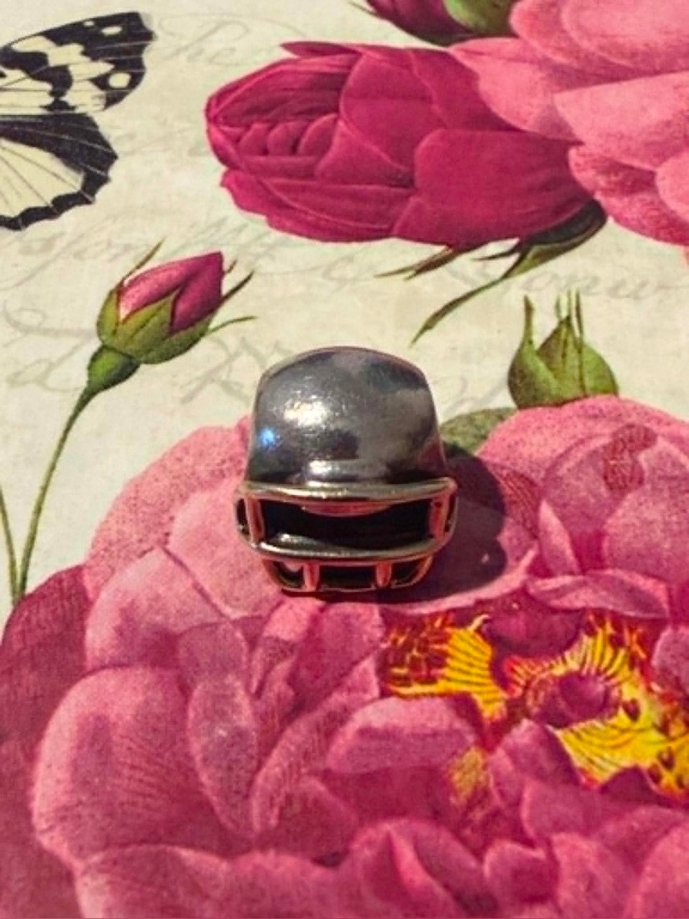 Authentic Pandora Football Helmet Charm #790570